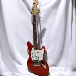 FENDER KURT COBAIN JAG-STANG ELECTRIC GUITAR WITH CASE - EXCELLENT CONDITION