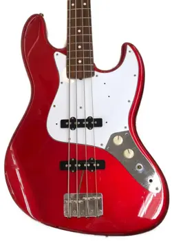 FENDER JAPAN JB62 JAZZ BASS CANDY APPLE RED MADE IN JAPAN 1997-2000