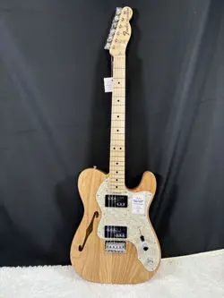 FENDER MADE IN JAPAN TRADITIONAL 70S TELECASTER THINLINE MAPLE NATURAL #GGAVS