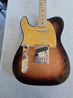 FENDER TELECASTER GUITAR MIM LEFT HANDED