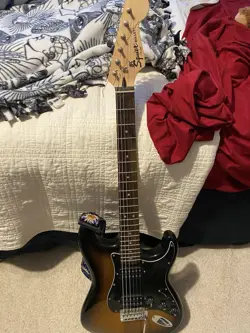 FENDER SQUIER BULLET STRATOCASTER ELECTRIC GUITAR