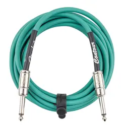 FENDER CONTOUR 10' CABLE - SHERWOOD GREEN