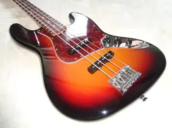 2019 FENDER USA AMERICAN STANDARD JAZZ BASS 3 TONE- SUNBURST.