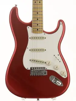 SQUIER BY FENDER CLASSIC VIBE 50S STRATOCASTER CANDY APPLE RED USED W/SOFT CASE