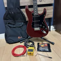 FENDER AERODYNE STRATOCASTER WITH EFFECTOR