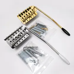 LEFT-HANDED TREMOLO SYSTEM BRIDGE FOR FENDER GUITARS – TAILPIECE ASSEMBLY