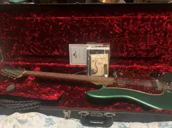 FENDER CUSTOM SHOP GREEN BASS VI HAMMOND SPEC ELECTRIC GUITAR