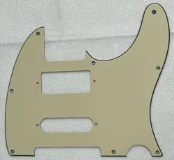 VINTAGE YELLOW 3-PLY FOR FENDER TELECASTER BRENT MASON STYLE GUITAR PICKGUARD