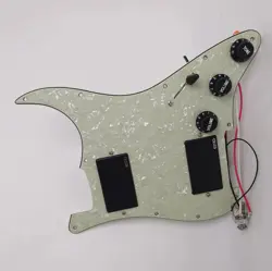 PREWIRED LOADED PICKGUARD HH HUMBUCKER ACTIVE PICKUPS FOR FENDER STRAT GUITAR