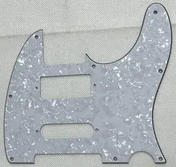 WHITE PEARL 4-PLY FOR FIT FENDER TELECASTER BRENT MASON STYLE GUITAR PICKGUARD
