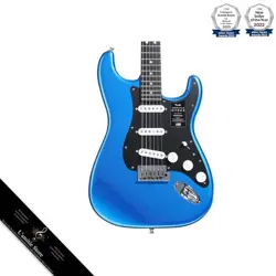 FENDER AMERICAN ULTRA II STRATOCASTER ELECTRIC GUITAR - NOBLE BLUE  EBONY