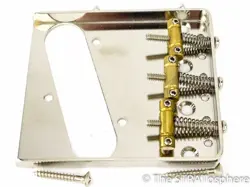 LEFTY FENDER SQUIER CLASSIC VIBE 50S TELE VINTAGE BRIDGE, TELECASTER BRASS