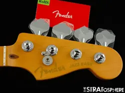 FENDER AMERICAN ULTRA II JAZZ BASS NECK + TUNERS, USA GUITAR MODERN 