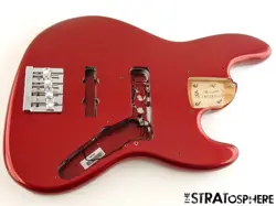 FENDER AMERICAN ULTRA II JAZZ BASS BODY + HARDWARE USA GUITAR SONIC RED