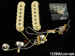 FENDER PLAYER II JAGUAR SERIES PICKUPS POTS KNOBS & SWITCH ALNICO 2 & 5