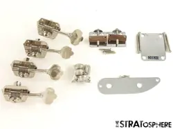 FENDER AV II AMERICAN VINTAGE 1954 PRECISION P BASS HARDWARE SET TUNERS BRIDGE 
