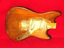 FENDER 1966 NATURAL MUSTANG BODY
