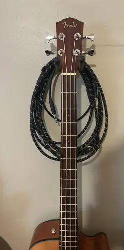 ACOUSTIC/ELECTRIC BASS GUITAR