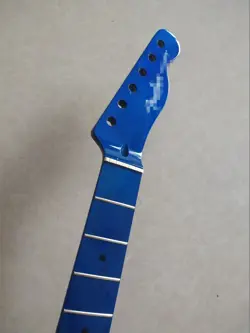  BLUE MAPLE TL GUITAR NECK 22 FRET 25.5INCH FENDER MAPLE FRETBOARD DOT INLAY 