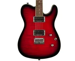 OPEN BOX FENDER SPECIAL EDITION CUSTOM TELECASTER FMT HH - BLACK CHERRY BURST