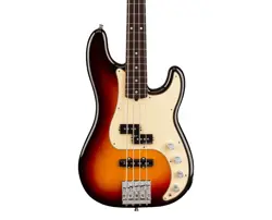 OPEN BOX FENDER AMERICAN ULTRA PRECISION BASS - ULTRABURST W/ ROSEWOOD FB