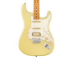 OPEN BOX FENDER PLAYER II STRATOCASTER HSS - HIALEAH YELLOW W/MAPLE FB
