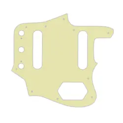 FENDER AMERICAN VINTAGE 1962 REISSUE JAGUAR PICKGUARD MINT GREEN 3 PLY