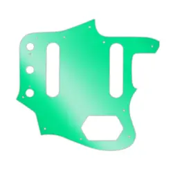 PICKGUARD GREEN MIRROR