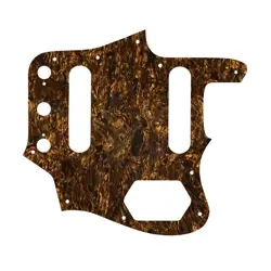 FENDER AMERICAN VINTAGE 1962 REISSUE JAGUAR PICKGUARD BROWN PEARL