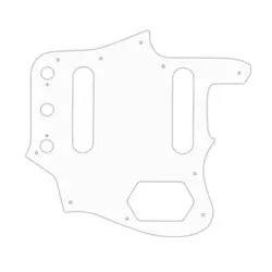 FENDER AMERICAN VINTAGE 1962 REISSUE JAGUAR PICKGUARD WHITE SOLID