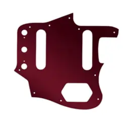 FENDER USA 62-75 OR  96-97 MADE IN JAPAN RI JAGUAR RED MIRROR