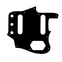 FENDER USA 62-75 OR  96-97 MADE IN JAPAN RI JAGUAR BLACK CREAM BLACK 5 PLY