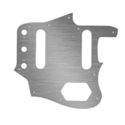 FENDER USA 62-75 OR  96-97 MADE IN JAPAN RI JAGUAR FAUX BRUSH SILVER