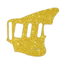 FENDER PAWN SHOP JAGUARILLO PICKGUARD GOLD SPARKLE