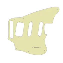 FENDER PAWN SHOP JAGUARILLO PICKGUARD MINT GREEN 3 PLY