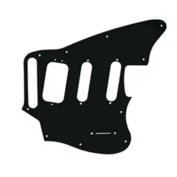 FENDER PAWN SHOP JAGUARILLO PICKGUARD SOLID BLACK