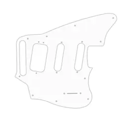 FENDER PAWN SHOP JAGUARILLO PICKGUARD WHITE 