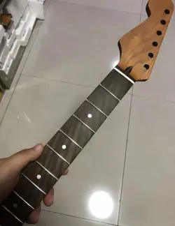 22 FRETS STAINLESS LEFT-HAND ROASTED MAPLE ELECTRIC GUITAR NECK FOR FENDER START