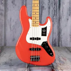 FENDER PLAYER II JAZZ BASS, CORAL RED