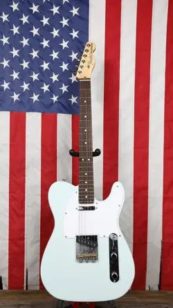 FENDER AMERICAN PERFORMER TELECASTER WITH ROSEWOOD FRETBOARD - SATIN SONIC BLUE