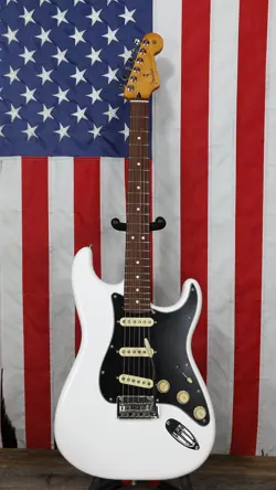 FENDER PLAYER II STRATOCASTER WITH ROSEWOOD FRETBOARD - POLAR WHITE