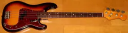 FENDER 2006 AMERICAN VINTAGE '62 PRECISION BASS / 3-COLOR SUNBURST (2006)