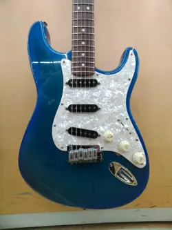 FENDER USA DELUXE STRAT PLUS  BLUE BURST 1993