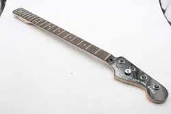 SQUIER BY FENDER JAGUAR ELECTRIC BASS GUITAR NECK W/ BLACK HEADSTOCK