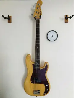 FENDER USA 1977 PRECISION BASS NATURAL GLOSS VINTAGE CONDITION RARE
