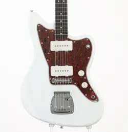 ELECTRIC GUITAR SQUIER BY FENDER VINTAGE MODIFIED JAZZMASTER OLYMPIC WHITE USED