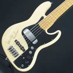 FENDER  MARCUS MILLER JAZZ V (SHORELINE GOLD) USED ELECTRIC BASS