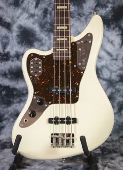 FENDER JAGUAR BASS 1995 OLYMPIC WHITE LEFT HANDED