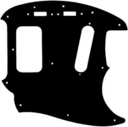 WD CUSTOM PICKGUARD FOR FENDER KURT COBAIN MUSTANG #38 BLACK/CREAM/BLACK