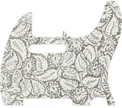 FENDER WAYLON JENNINGS LEATHER PICKGUARD - WHITE